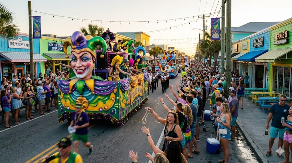 Folly Gras — The Complete Guide to Folly Beach's Mardi Gras